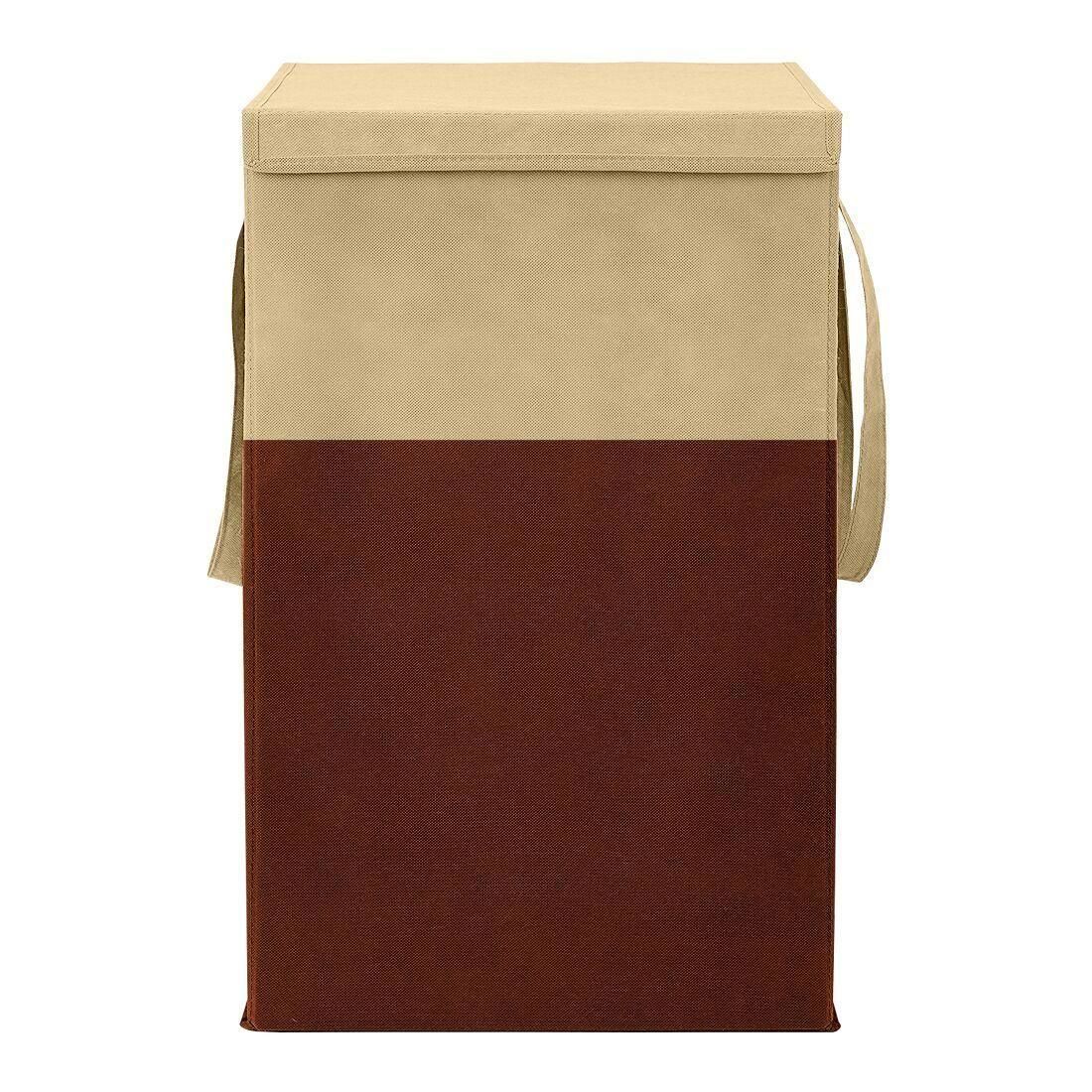 Laundry Bag - Foldable Laundry Basket With Lid & Handle